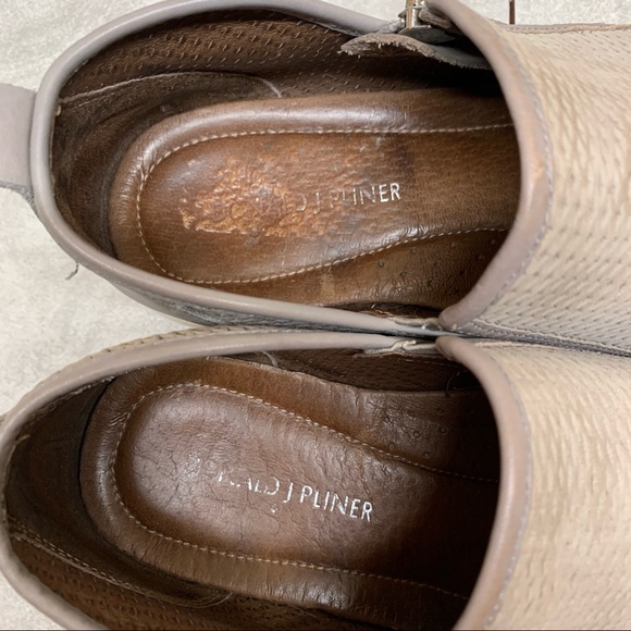 Donald J. Pliner Myla taupe perforated sneakers - Picture 10 of 13